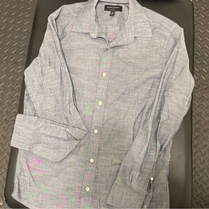 Banana Republic Light Blue Casual Button Down Shirt